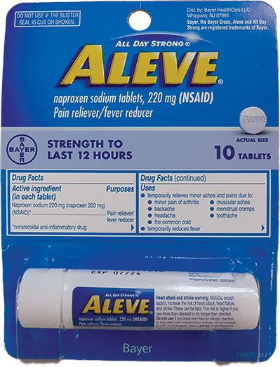 Aleve Vial