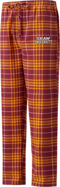 Shaw University Flannel Pants