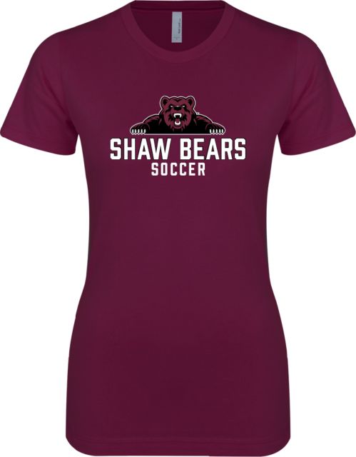 Shaw University Next Level Ladies SoftStyle Junior Fitted Tee Soccer - ONLINE ONLY