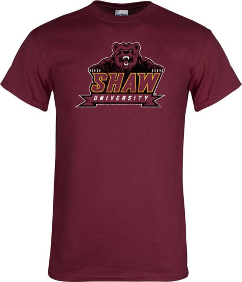 Shaw University T Shirt Shaw Distressed - ONLINE ONLY