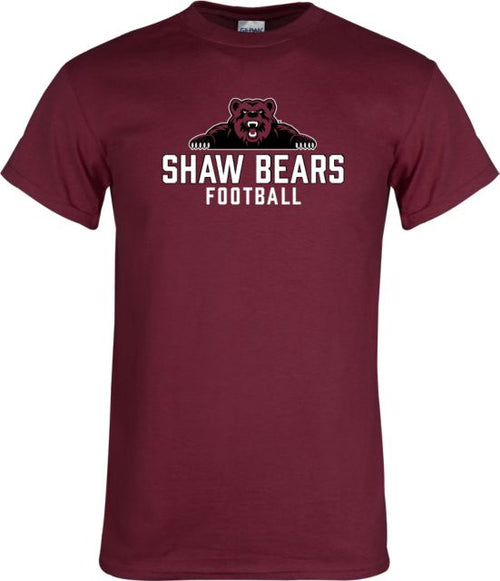 Shaw University T Shirt Football - ONLINE ONLY
