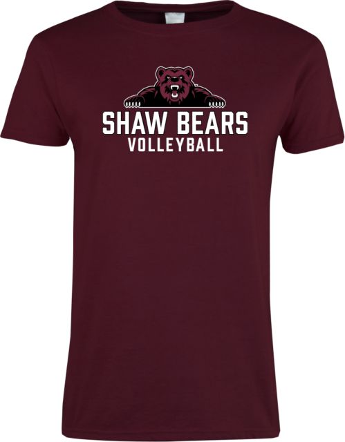 Shaw University Ladies T Shirt Volleyball - ONLINE ONLY
