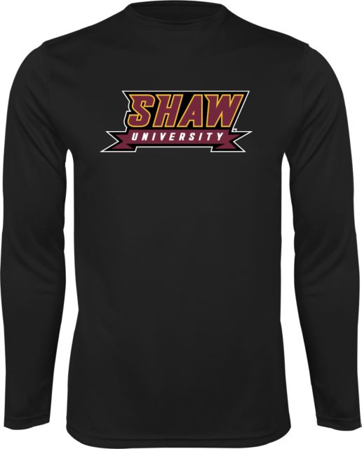Shaw University Performance Longsleeve Shirt Shaw University Stacked Logo - ONLINE ONLY