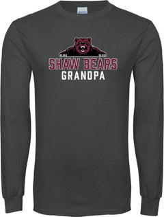 Shaw University Long Sleeve T Shirt Grandpa - ONLINE ONLY