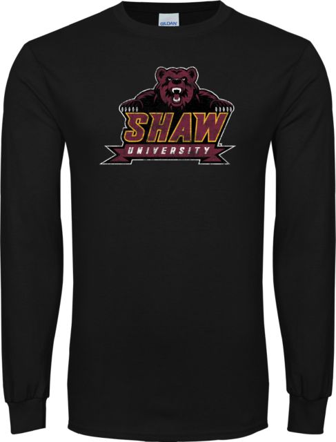 Shaw University Long Sleeve T Shirt Shaw Distressed - ONLINE ONLY