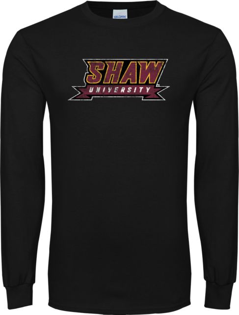 Shaw University Long Sleeve T Shirt Shaw Bears Distressed - ONLINE ONLY