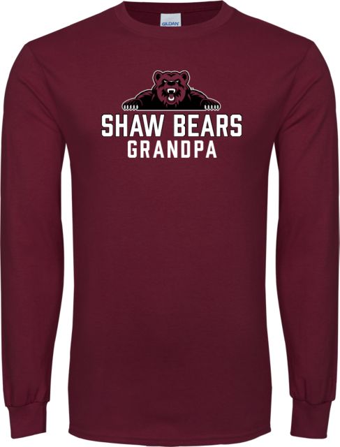 Shaw University Long Sleeve T Shirt Grandpa - ONLINE ONLY
