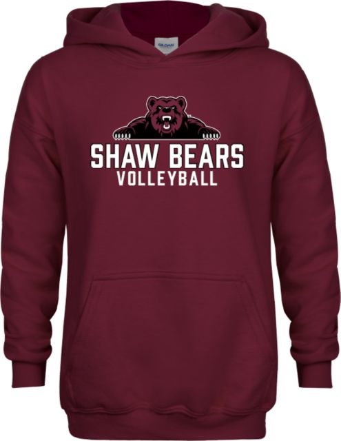 Shaw University Youth Fleece Hoodie Volleyball - ONLINE ONLY