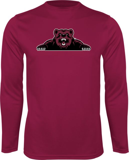 Shaw University Performance Longsleeve Shirt Bear Logo - ONLINE ONLY