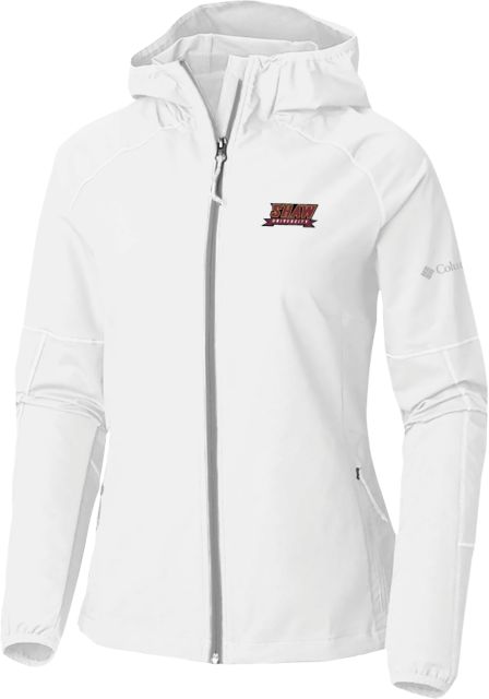 Shaw University Columbia Ladies Sweet As Ivory Hooded Jacket Shaw University Stacked Logo - ONLINE ONLY