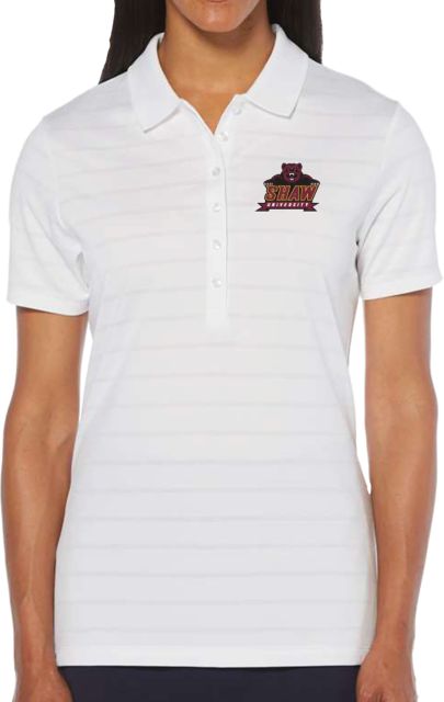 Shaw University Ladies Callaway Opti Vent Polo Shaw University Primary - ONLINE ONLY