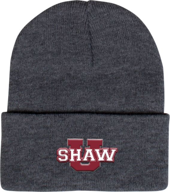 Shaw University Knit Beanie w/Cuff Shaw U Logo - ONLINE ONLY