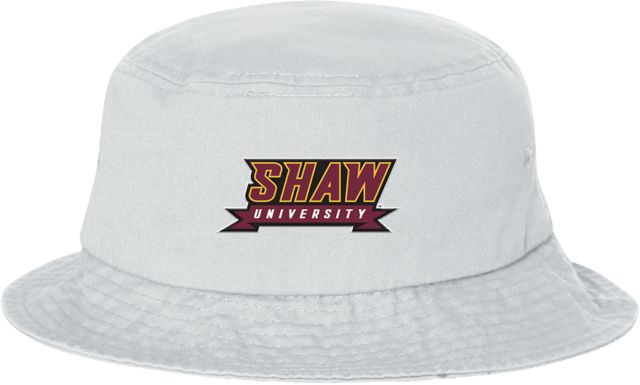 Shaw University Sportsman Bucket Hat Shaw University Stacked Logo - ONLINE ONLY