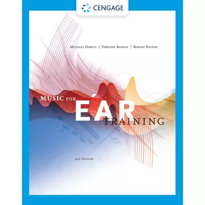 MindTap for Horvit/Nelson/Koozin's Music for Ear Training, 1 term Instant Access