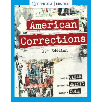 MindTap for Clear/Reisig/Cole's American Corrections, 1 term Instant Access