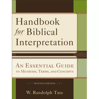 Handbook for Biblical Interpretation